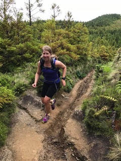 Nicole beim Lauf